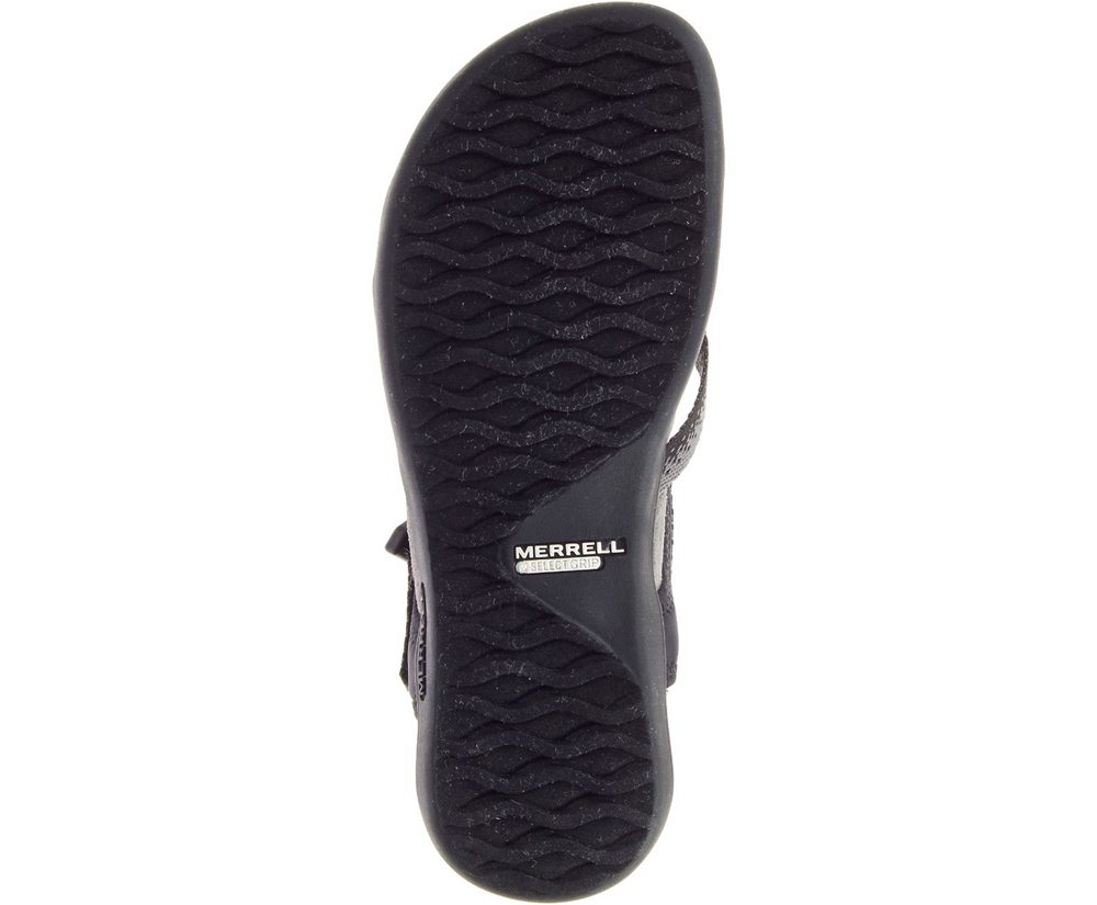 Sandalias Mujer - Merrell District Muri Lattice - Negras/Gris - UYIG-54928